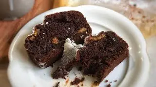 В дождливый день захотелось шоколадный кекс с бананом | Мильфей