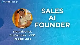 Matt Slotnick - Co-Founder + CEO of Poggio Labs, An AI Sales Workspace