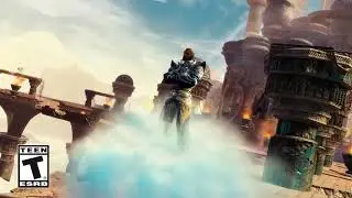 Wandering Cloud Chair and Glider Combo - Gem Store : Guild Wars 2
