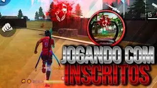 💥🔴AO VIVO FREE FIRE | JOGANDO COM INSCRITOS SO VAPO 🤩💥🔴 #FREEFIRE