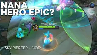 nana bukan hero epic #nana #mobilelegends