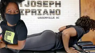 *FEMALE ATHLETE* gets Her BACK CRACKED!!