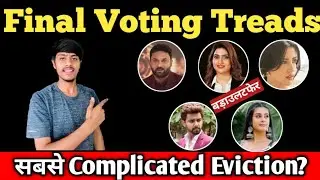 Big Boss 17 Final Voting Treads, सबसे Complicated Eviction? बड़ा उलटफेर