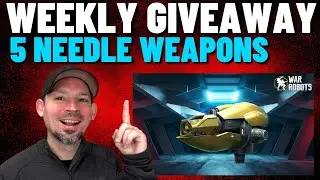 War Robots Weekly Giveaway 5 Needle Weapons