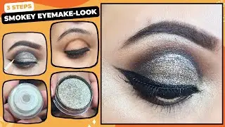 Quick 3-Step Smokey Eye Makeup Technique For Beginners !!!