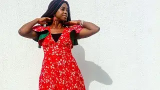 Stitching of the Dress with Underbust dart manipulation and band