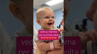 he sees his mom for the first time ❤️