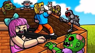 Roblox: CAN 999,999,999 ZOMBIES DESTROY OUR FORTRESS?!