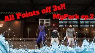 We Got All Our Points Off 3s!! NBA 2k17 MyPark ep.2