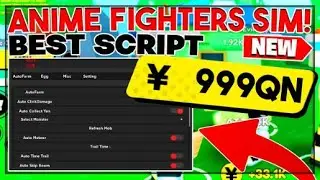 [ UPD 40 + x5 ] ANİME FİGTERS SİMULATOR SCRİPT / AUTOFARM , DUPE , 2X DAMAGE - PASTEBİN