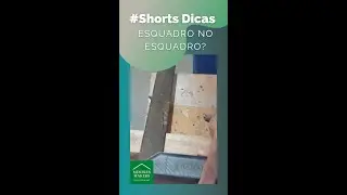 #shorts Dicas #18 como saber se o esquadro está no esquadro