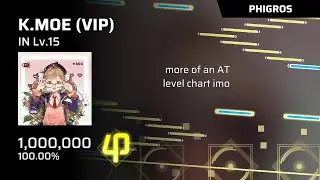 【Phigros x Rotaeno】 K.MOE (VIP) (IN Lv.15) | All Perfect