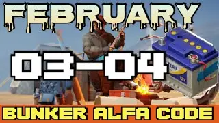 Bunker Alfa code Today FEBRUARY 03 - 04  2023 LDOE