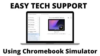 Tech Support for Students & Families with Chromebook Simulator