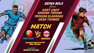 PEKAN OLAHRAGA SEPAK BOLA MINI DESA TEMBOE || PORTUGAL FC VS INGGRIS FC || KKNT UNCP PALOPO