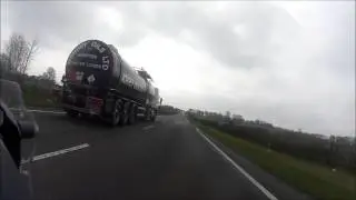 April Overtake One on A41 with Advancedbiker