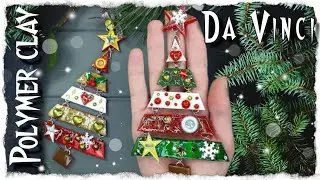 Елочные игрушки из полимерной глины | Как сделать новогодние игрушки своими руками