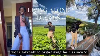 living alone  vlog +adventure ride+ work +hair&skin care +life lately