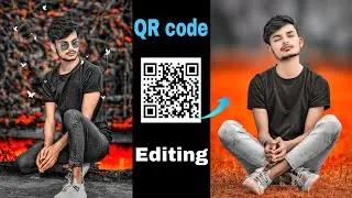 QR CODE PHOTO EDITING | One Click Photo Editing | qr code | photo editing | Snapseed QR Code