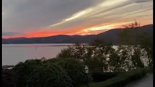 SUNSET on Hudson River  NEW YORK 🌅