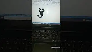 Scorpion 🦂🦂 in Ms word l word shortcut l #mswordmagic #youtubeshorts  #trandingshorts