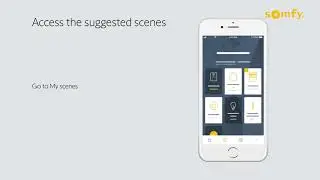 07 - How to easily personalise suggested scenes in the TaHoma app?