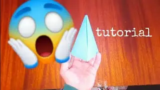 Origami - How To Make a Paper Pyramid