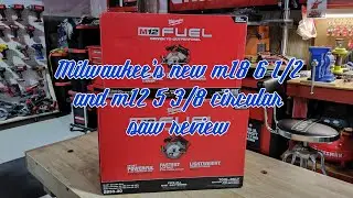 the new Milwaukee m18 6 1/2 and m12 5 3/8 circular saws reviewed and results are not surprising!