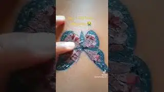 DAY 1 TATTOO PEELING PROCESS 😭🦋 