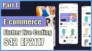 [Flutter] Flutter Live Coding EP2117 (E-Commerce App UI Part 1)