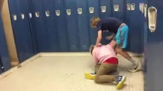 I beat a pussy today in gym