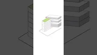 Multi-storey Building Design Idea #architecture #architect #shorts