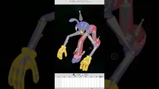 Jax's Cursed Walking Cycle №1 #digitalcircus #theamazingdigitalcircus #fananimation