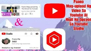 Pag-upload ng Mga Video Sa Youtube at Youtube Studio