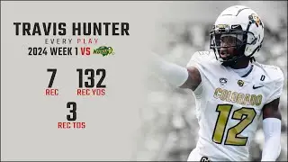 Travis Hunter Week 1 Replay: Every Target and Catch vs North Dakota State Bison