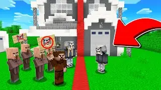 AİLEM EVİ ORTADAN İKİYE BÖLDÜ 😱 - Minecraft