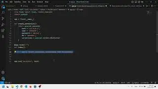Flask MySQL - video 1
