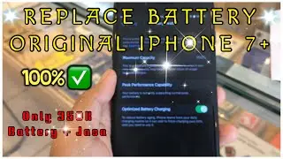 Murah & Cepat!!! Ganti (Replace) Battery Original Iphone 7+ | Geeki Pekanbaru