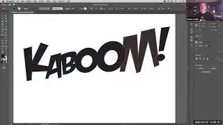 How to Make Comic Sound FX Letters in Adobe Illustrator.
