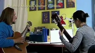 Branco Stoysin 1 to 1 guitar tuition sample.mpg