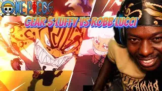 We're Up Against Base Lucci Here!!! Gear 5 Luffy VS Rob Lucci | One Piece Episode 1100 Reaction