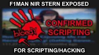 NIR STERN F1MAN CAUGHT SCRIPTING/HACKING ON RUST!