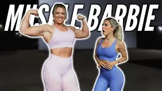 Muscle Barbie Workout vs ME