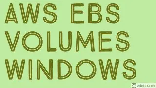 Create EBS Volume in AWS