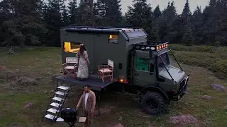 FULL ELEKTRİKLİ KARAVANLA VİLLA KONFORUNDA KAMP