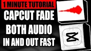 How To Control The Audio Clips With Fade In And Fade Out In Capcut (Step by Step Full Tutorial)