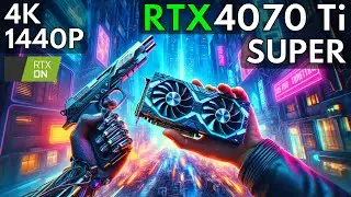 Cyberpunk 2077 Nvidia RTX 4070 Ti SUPER GPU Benchmark Test