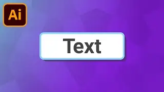 How To Align Text To The Middle Of An Object In Adobe Illustrator CC