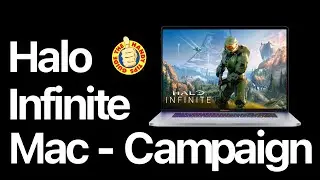 Halo Infinite on MacBook Pro with Game Pass - Campaign