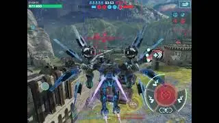 Random Team vs Top clan Bad - Pursuer Spear mk3 #warrobots #shooter #warzonerobots